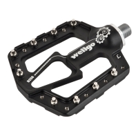 Wellgo A22B Road Sealed Bearing CR-MO Compact Platform Pedals In Black With Refl 